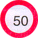 Mandatory Road Traffic Signs - Speed Limit