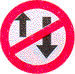 Mandatory Road Traffic Signs - One Way Sign