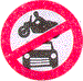 Mandatory Road Traffic Signs - All Motor Vehicles Prohibited