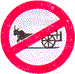 Mandatory Road Traffic Signs - Bullock Cart Prohibited