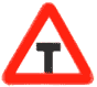 Cautionary Signs - T - Intersection
