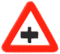 Cautionary Signs - Major Road Ahead 