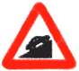 Cautionary Signs - Steep Ascent
