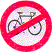Mandatory Road Traffic Signs - Cycle Prohibited
